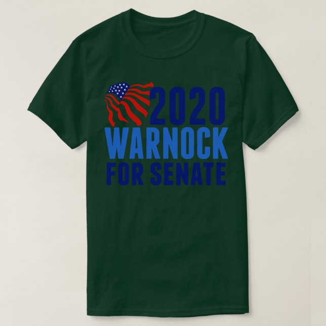 Warnock for Senate T Shirt (Design framsida)