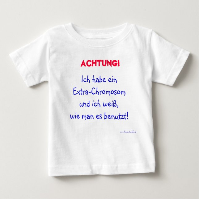 Warnung vor dem Kind Tee Shirt (Framsida)