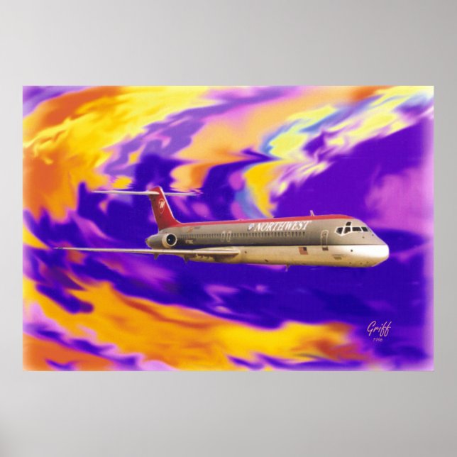 Warp 7 DC-9 Poster (Framsidan)