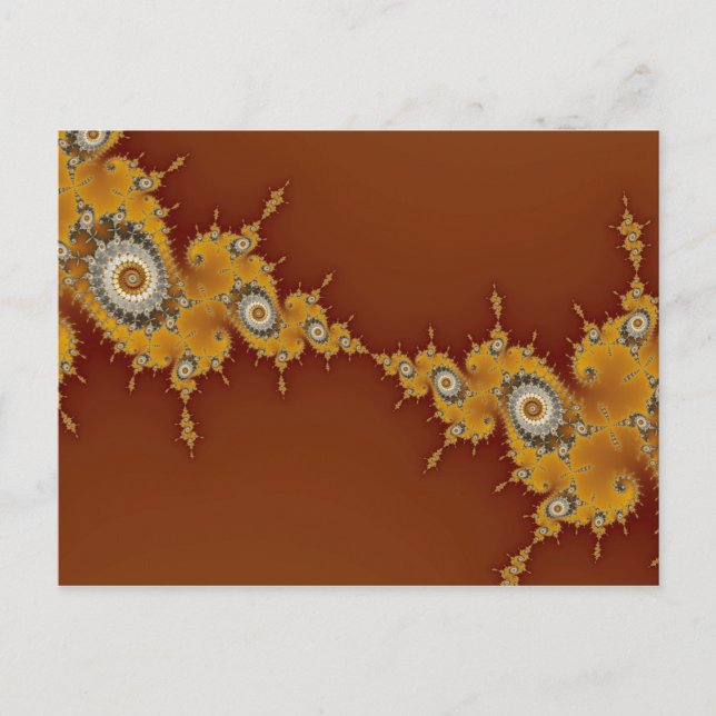 Warp - Fractal vykort (Framsida)