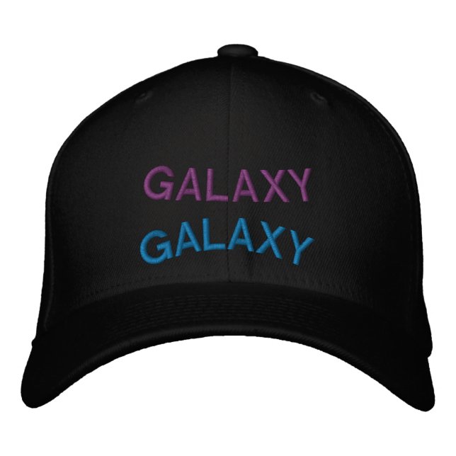 Warped Galaxy Hat Broderad Keps (Framsida)