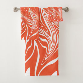 Warped - Orange och vit