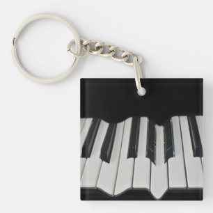 Warped Piano Nycklar Acrylic Nyckelring
