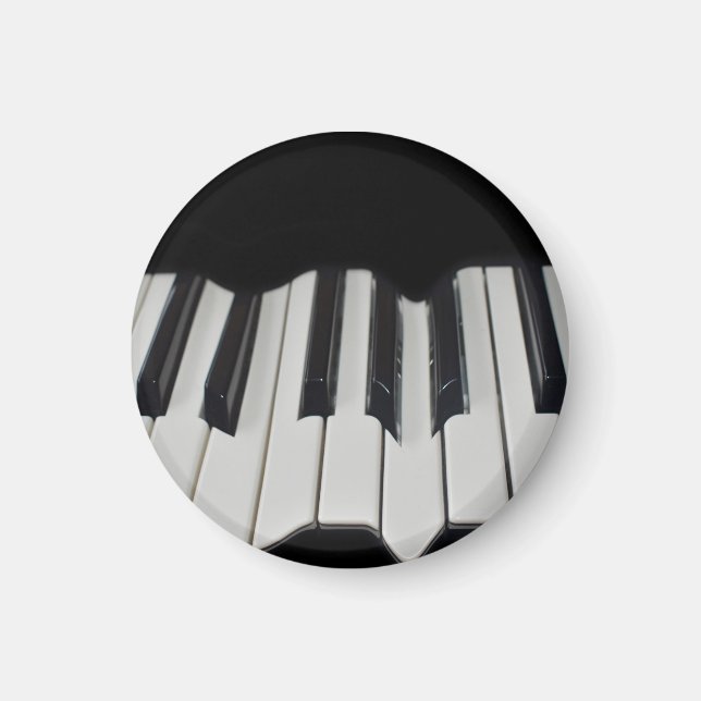 Warped Piano Nycklar Magnet (Framsidan)