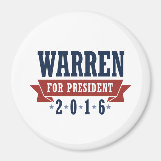 WARREN 2016 AUKTORISERAD RIBBON MAGNET
