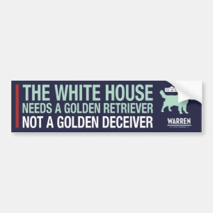 Warren 2020 - Borggård - guld- Retriever Bildekal
