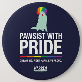 Warren 2020 - Borggård - Pawsist med pride Knapp