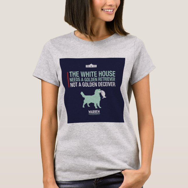Warren 2020 - Borggård - vad Vita huset behöver T Shirt (Framsida)