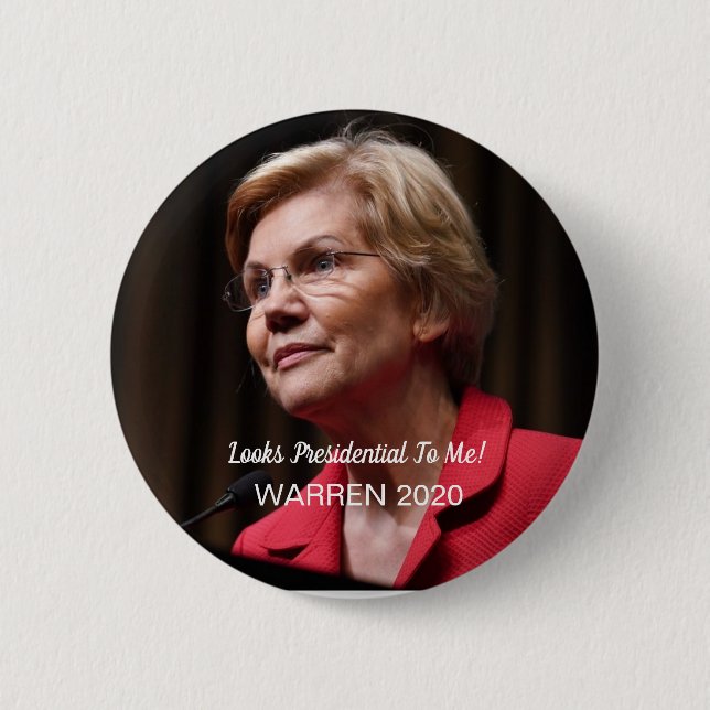 Warren 2020 - Ser presidents- till mig Knapp (Framsida)