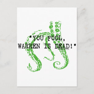 Warren är död H. P. Lovecraft Vykort