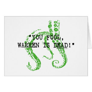 Warren är döda H.P. Lovecraft Hälsningskort