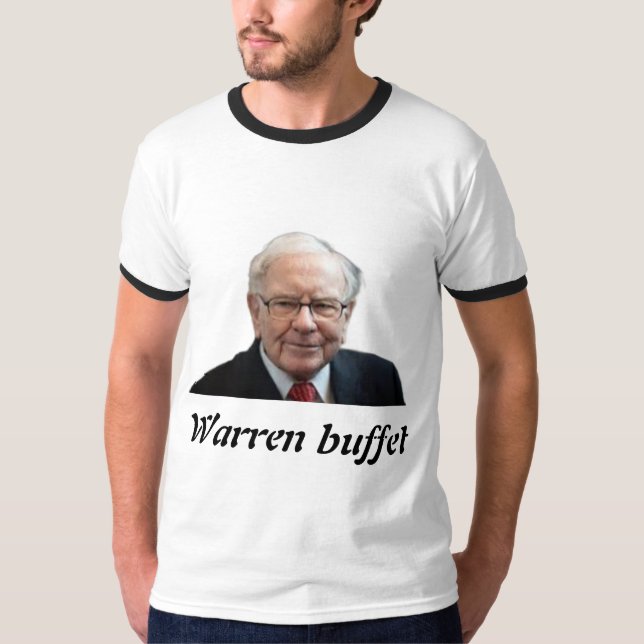 Warren buffet 4 t shirt (Framsida)