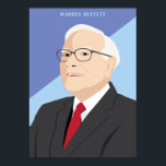 Warren Buffet (Pop Art-serien) Poster<br><div class="desc">Warren Buffett är den underbarare investeraren av hela tiden som förkroppsligar all höger om att sammanföra rikedomar. Ta tag i den här pop Art-inspirerade ramens poster av Warren Buffett i den första av de underbarare investerarna!</div>