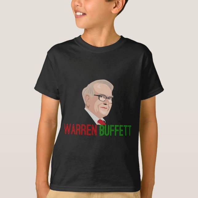 Warren Buffett Lagrar marknadshandlare Wall street T Shirt (Framsida)