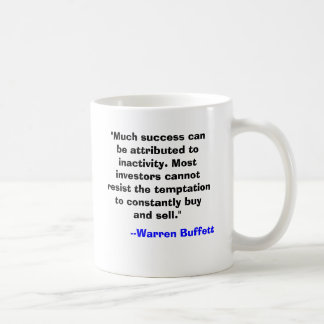 Warren Buffett mugg