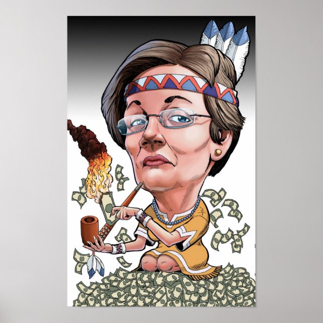 Warren Caricature Poster (Framsidan)