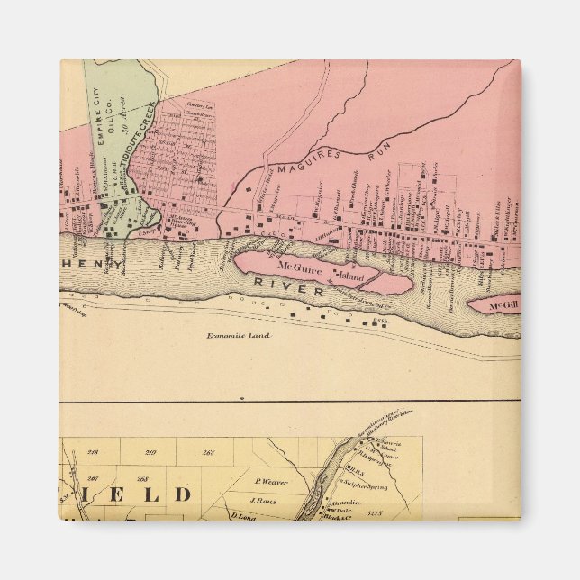 Warren Co:s oljeområde Magnet (Framsidan)