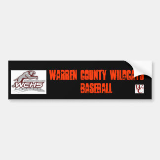 Warren County baseballbildekal Bildekal