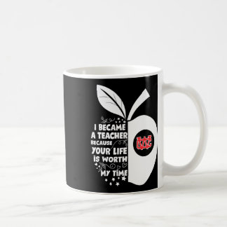 Warren County Pioneers Logotyp Jag Blev En Lärare  Kaffemugg