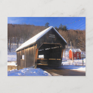 Warren Covered Bridge Vykort