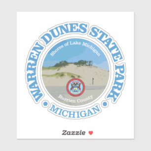 Warren Dunes SP Klistermärken