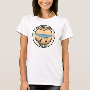Warren Dunes State Park Michigan Vintage T Shirt