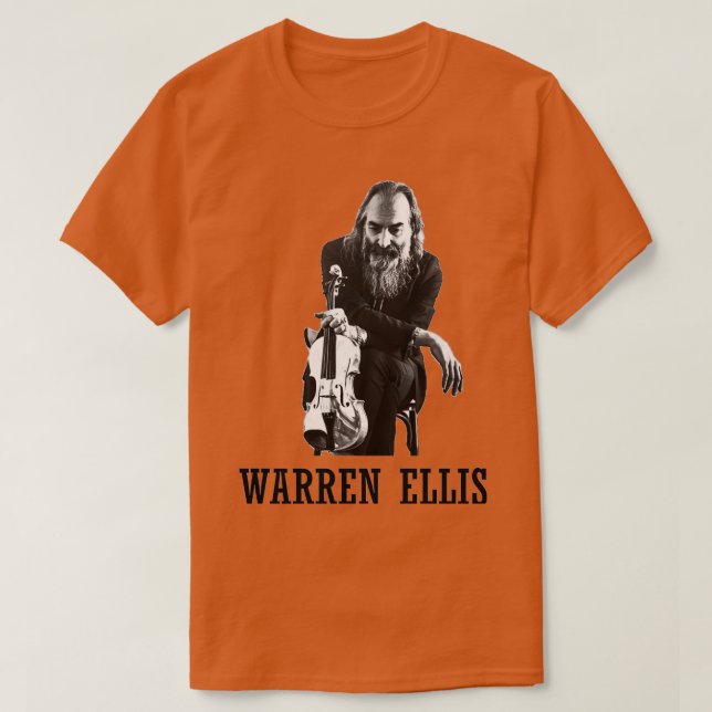 Warren Ellis T Shirt (Design framsida)