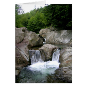 Warren Falls, Vermont OBS Kort