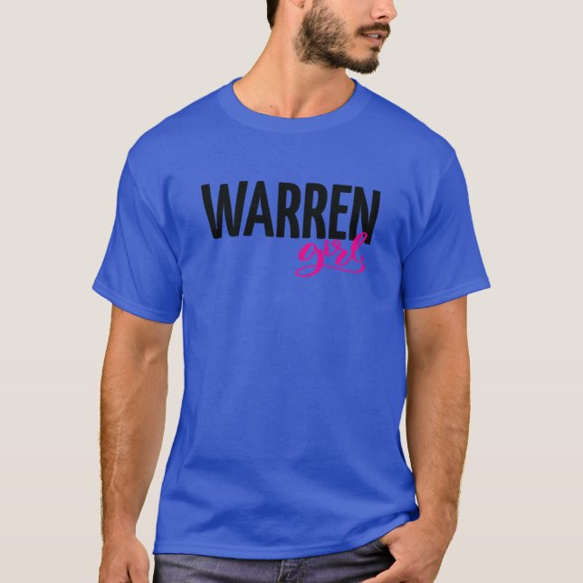 Warren Flicka Michigan Uppfostrade Mig 1 T Shirt (Framsida)