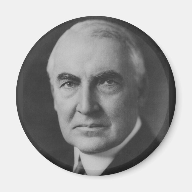 Warren G. Harding 29 Magnet (Framsidan)