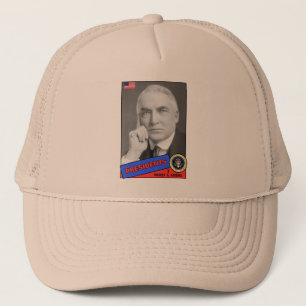 Warren G. Harding Basebollkort Truckerkeps