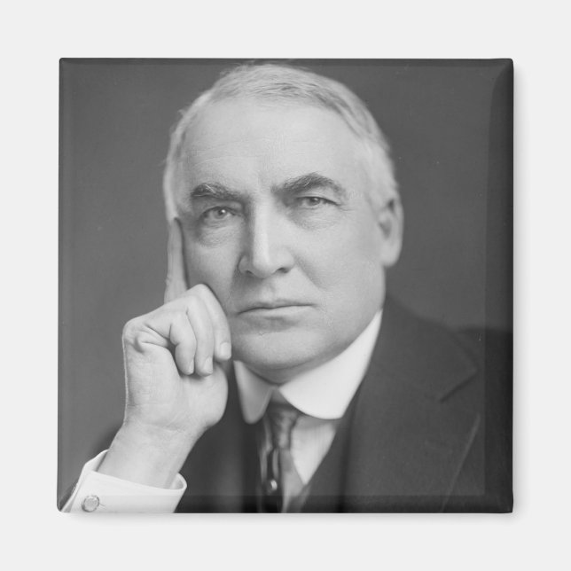 Warren G. Harding Magnet (Framsidan)
