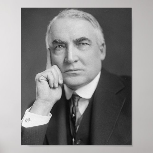Warren G. Harding Poster (Framsidan)