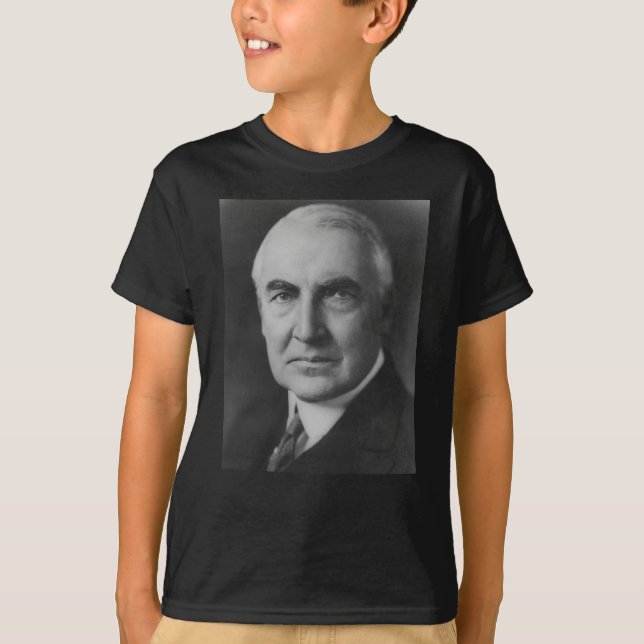 Warren G. Harding T Shirt (Framsida)