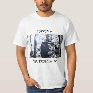Warren G "PROFFESSOR"-grafiktyget T Shirt