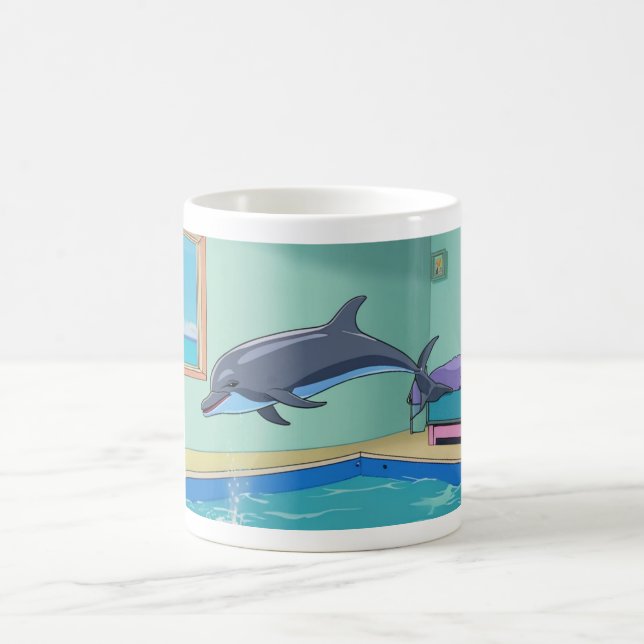 Warren House Dolphin Kaffemugg (Center)