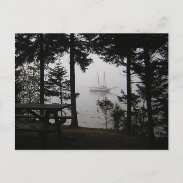 Warren Island Postcard - 1 Vykort (Framsida)