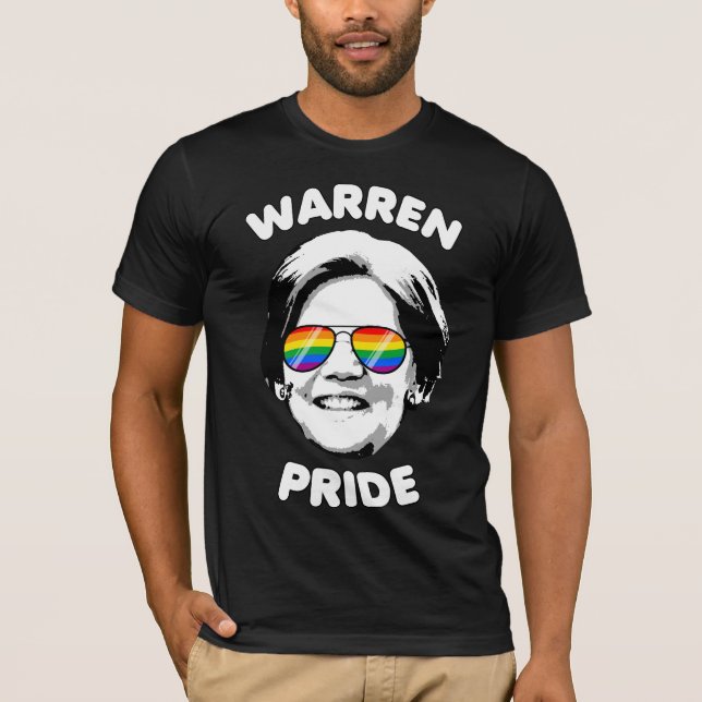 Warren Pride Solglasögon T Shirt (Framsida)