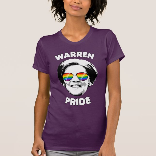 Warren Pride Solglasögon T Shirt (Framsida)