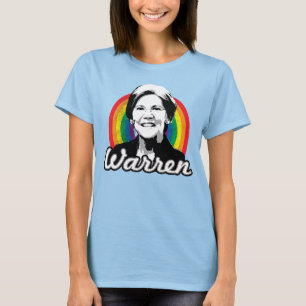 Warren Rainbow Pride T Shirt