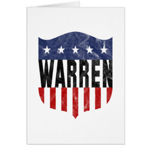 WARREN stars och stripes OBS Kort