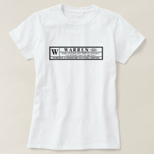 Warren Warning Label T Shirt