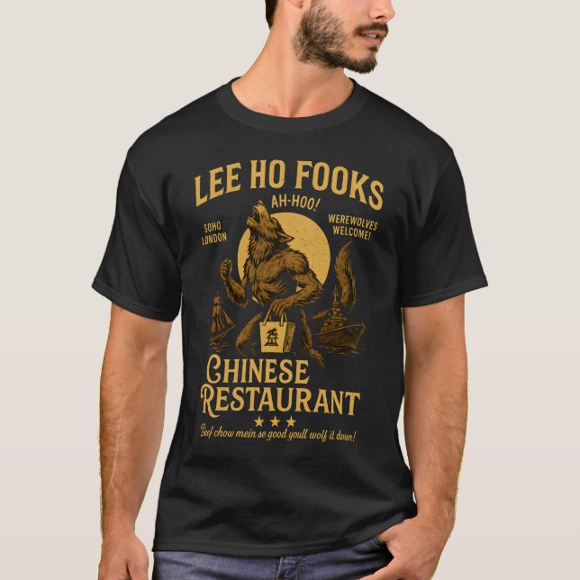 Warren Zevon-Lee Ho Fooks Chinese Restaurant-Werew T Shirt (Framsida)