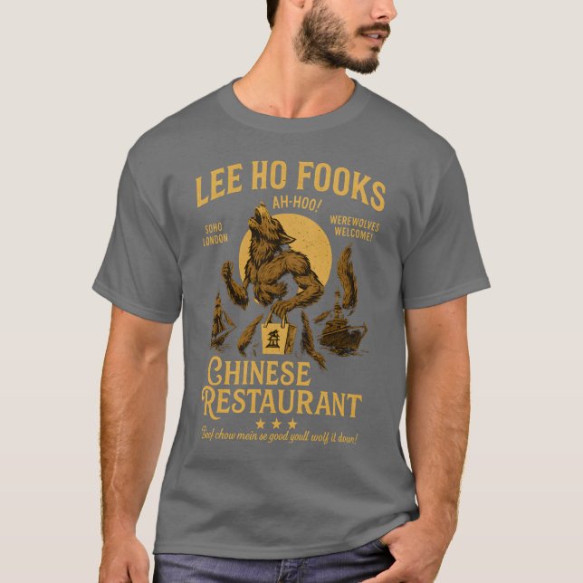 Warren Zevon-Lee Ho Fooks Chinese Restaurant-Werew T Shirt (Framsida)
