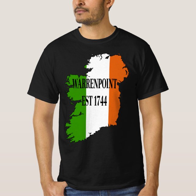 Warrenpoint Co. Down Northern Ireland. Irland  T Shirt (Framsida)