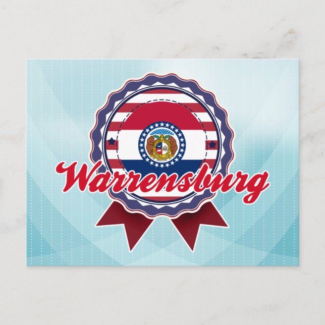 Warrensburg, MO Vykort (Framsida)