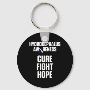 Warriare för att öka medvetenheten om hydrocephalu nyckelring