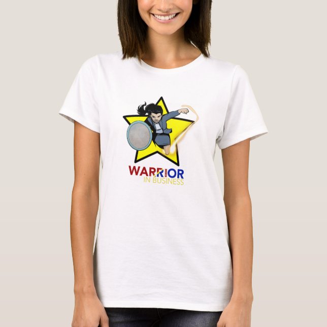 Warriary Women in Business Superstar T-Shirt (Framsida)