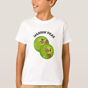 Warrin Peace Funny Pea Pun T Shirt