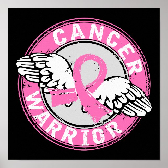 Warrior 14C-bröstcancer Poster (Framsidan)